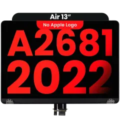Complete LCD Screen Assembly For MacBook Air 13" (A2681 / Mid 2022) (Aftermarket Plus) (Midnight)