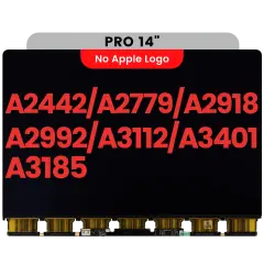 LCD Panel Only For MacBook Pro 14" (A2442 / A2779 / A2918 / A2992 / A3112 / A3401 / A3185) (With All Years) (Aftermarket Plus