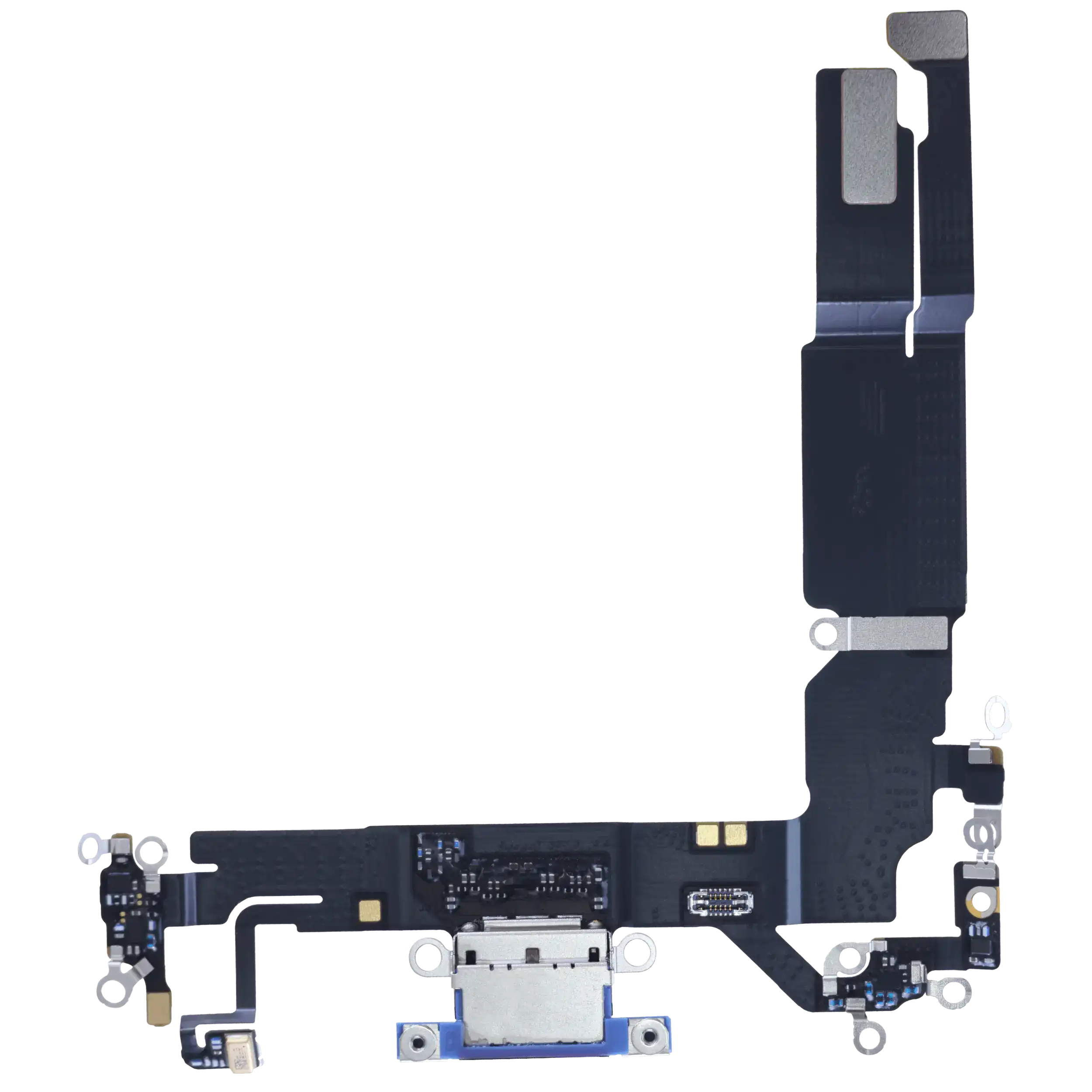 Charging Port Flex Cable With Board For iPhone 16 (EU / UK / CA) (Genuine OEM) (Ultramarine)