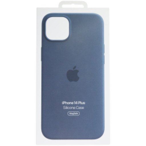 Silicon Case with MagSafe For iPhone 14 Plus (OEM Grade New) (Storm Blue)
