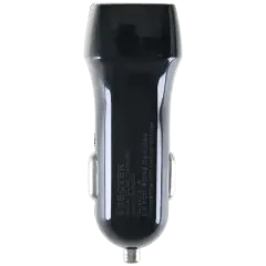 USB-A Car Charger (5V / 2.1A / 10.5W) (12-24V DC) (Bulk, Generic) (50 Pack) (Black)