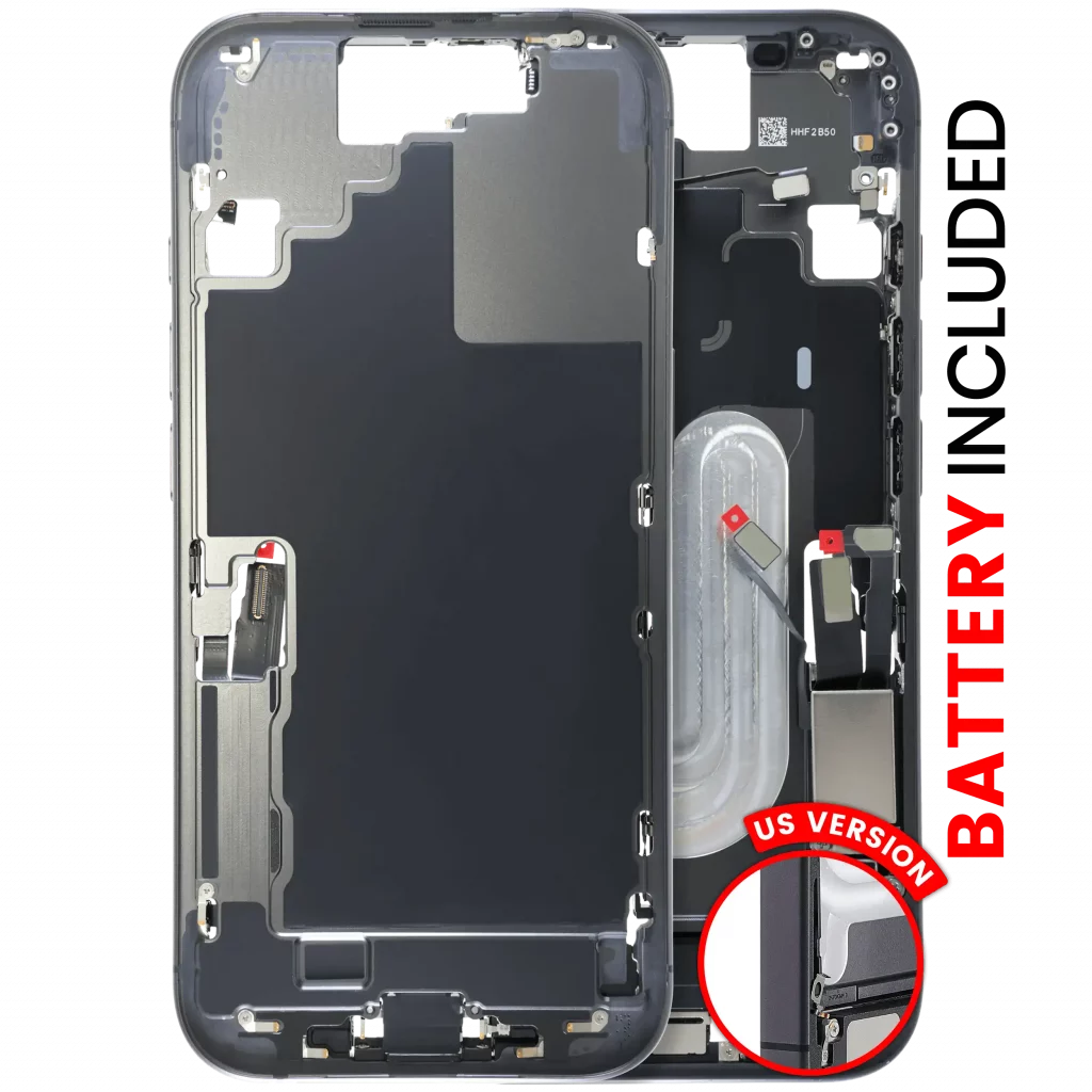 Back Housing Including Battery For iPhone 17 (Genuine OEM) (US Version) (Black)