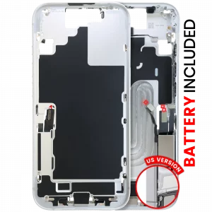 Back Housing Including Battery For iPhone 17 (Genuine OEM) (US Version) (White)