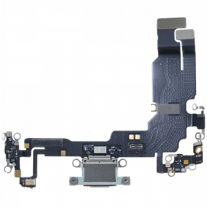 Charging Port Flex Cable With Board For iPhone 15 (Genuine OEM) (Green)