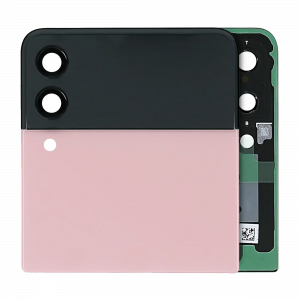 Outer OLED Assembly For Samsung Galaxy Z Flip 3 5G (US & International) (Used OEM Pull Grade A) (Pink)