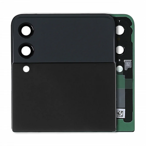 Outer OLED Assembly For Samsung Galaxy Z Flip 3 5G (Used OEM Pull: Grade A/B) (Phantom Black)