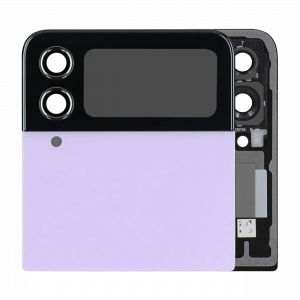 Outer OLED Assembly For Samsung Galaxy Z Flip 4 5G (Used OEM Pull: Grade A) (Bora Purple)