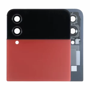Outer OLED Assembly For Samsung Galaxy Z Flip 4 5G (Used OEM Pull: Grade A) (Red)