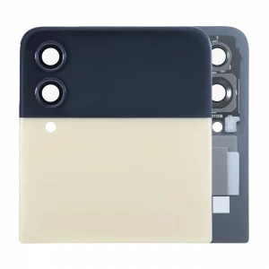 Outer OLED Assembly For Samsung Galaxy Z Flip 4 5G (Used OEM Pull: Grade A) (Gold)