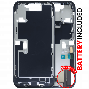 Back Housing Including Battery For iPhone 16 Pro Max (Genuine OEM) (US Version) (Black Titanium)