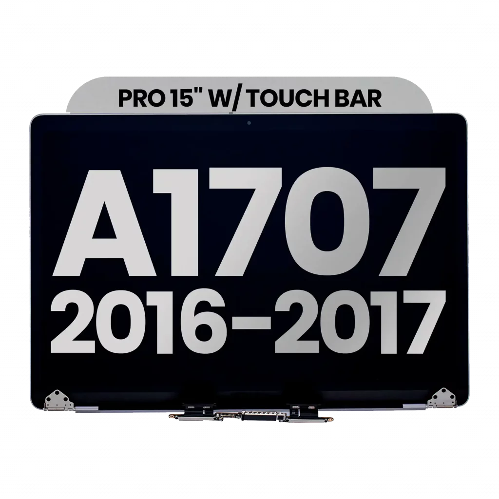 Complete LCD Display Assembly For MacBook Pro 15" A1707 (2016-2017) (Used OEM Pull: Grade A) (Space Gray)