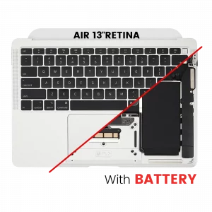 Top Case with Battery and Keyboard (ANSI US) For MacBook Air 13" A2179 (2020) (Silver)