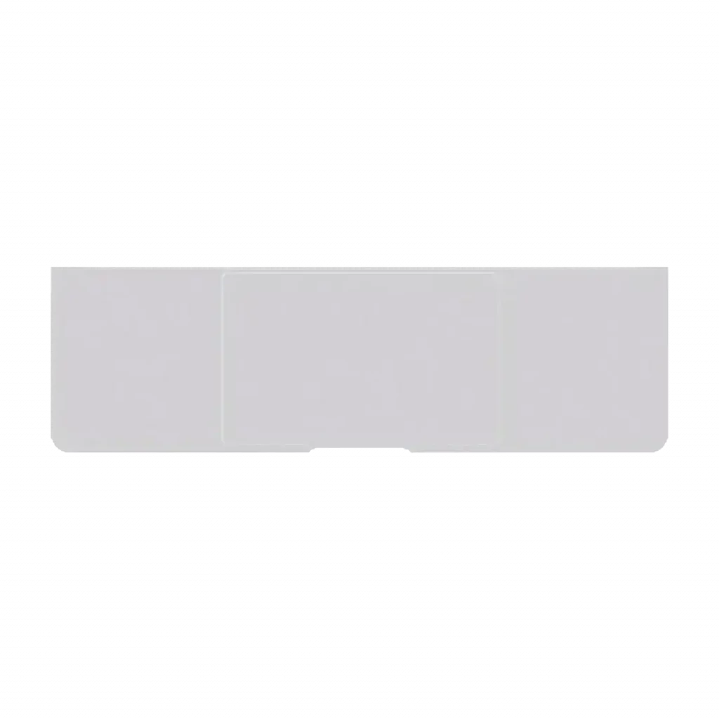 Single Pack (Palm Rest) Skin For MacBook Pro 15" A1990 (2018-2019) / A1707 (2016-2017) (Silver)