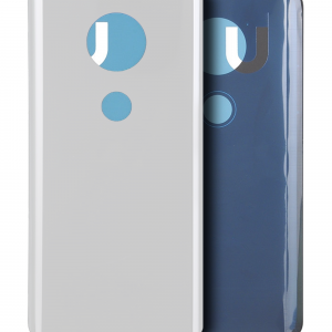 Back cover Glass For Motorola Moto G7 (XT1962 / 2019) (Genuine OEM) (Clear White)