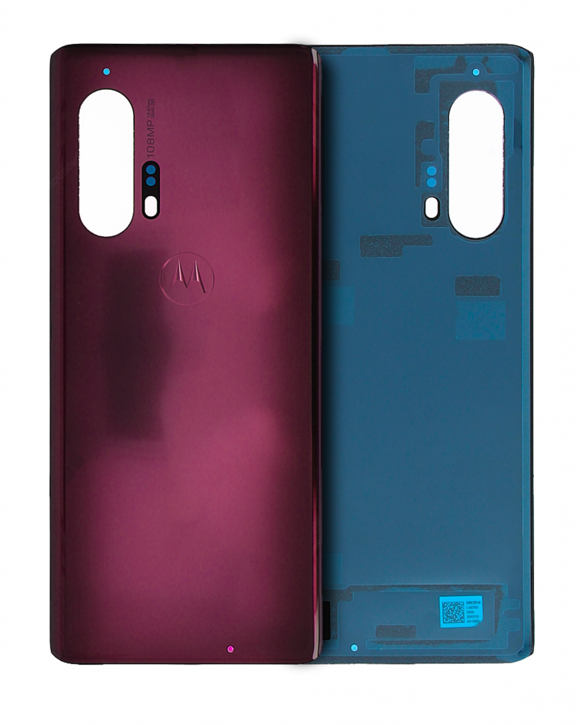 Back cover Glass For Motorola Edge Plus (XT2061 / 2020) (Genuine OEM) (Smokey Sangria)