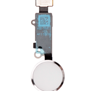 Home Button With Flex For iPhone 7 / 7 Plus / 8 / 8 Plus / SE (2020) / SE (2022) (Silver) (Warning: For Cosmetic Use Only)