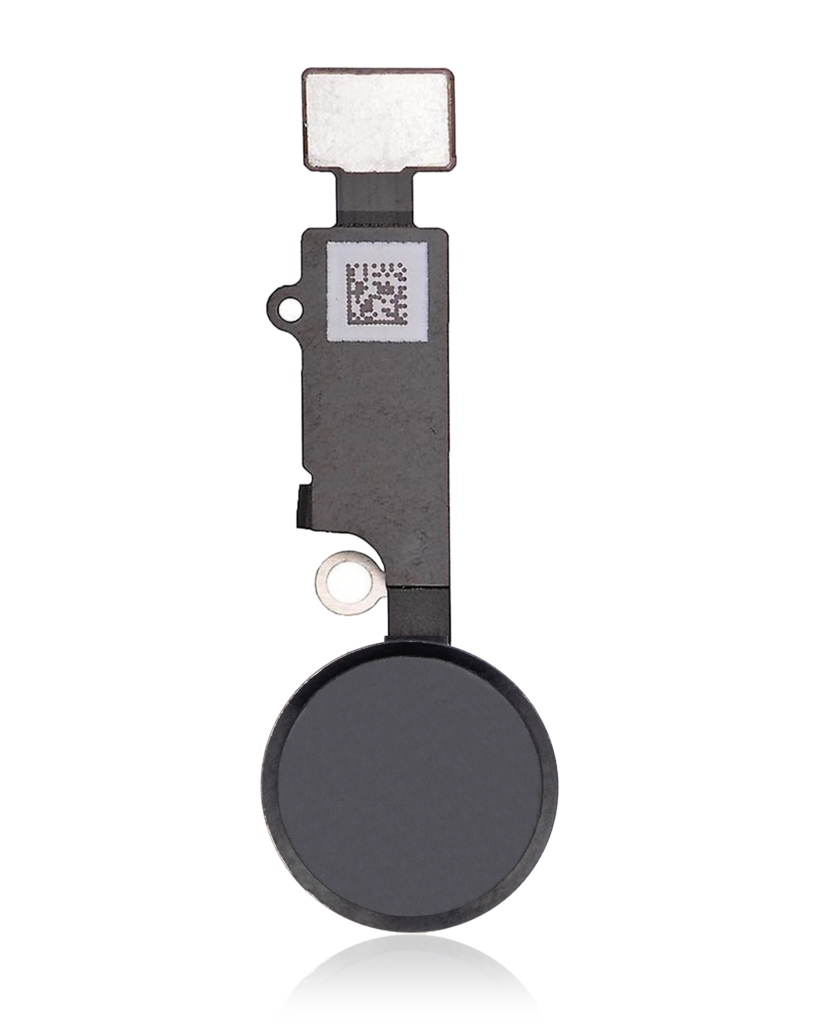 Home Button With Flex Cable For iPhone 7 / 7 Plus / 8 / 8 Plus / SE (2020) / SE (2022) (Jet / Matte Black) (Warning: For Cosmetic Use Only)