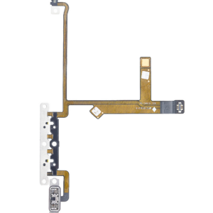 Volume Button Flex Cable With Metal Bracket For iPhone XS