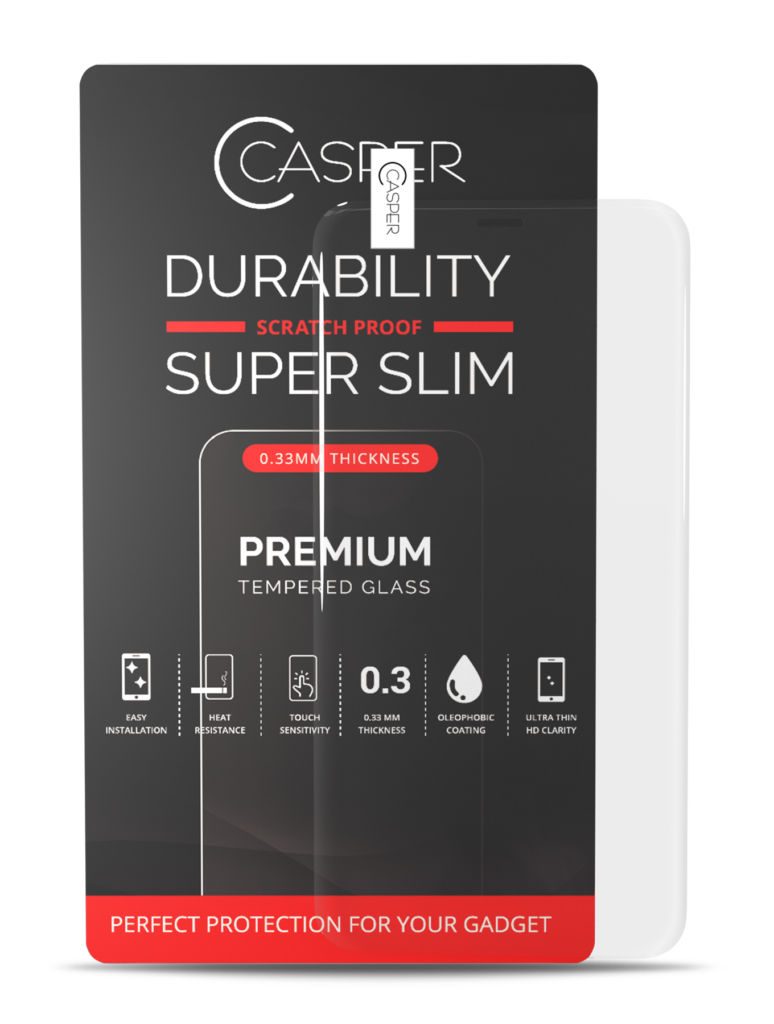 Casper Tempered Glass For iPhone XR / 11 (Retail Pack) (Clear)