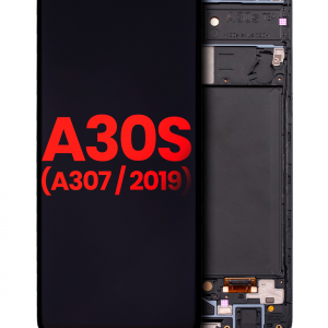 OLED Assembly With Frame For Samsung Galaxy A30s (A307 / 2019) (Aftermarket Plus) (All Colors)
