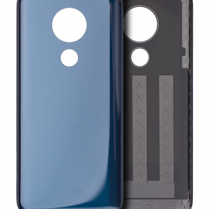 Back cover Glass For Motorola Moto G7 Power (XT1955 / XT1955-5 / XT1955-6 / XT1955-7 2019) (US Version) (Genuine OEM) (Marine