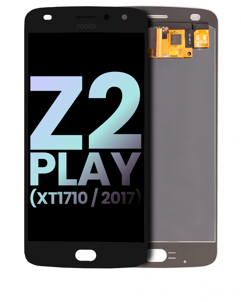 OLED Assembly Without Frame For Motorola Moto Z2 Play (XT1710 / 2017) (Genuine OEM) (Black)