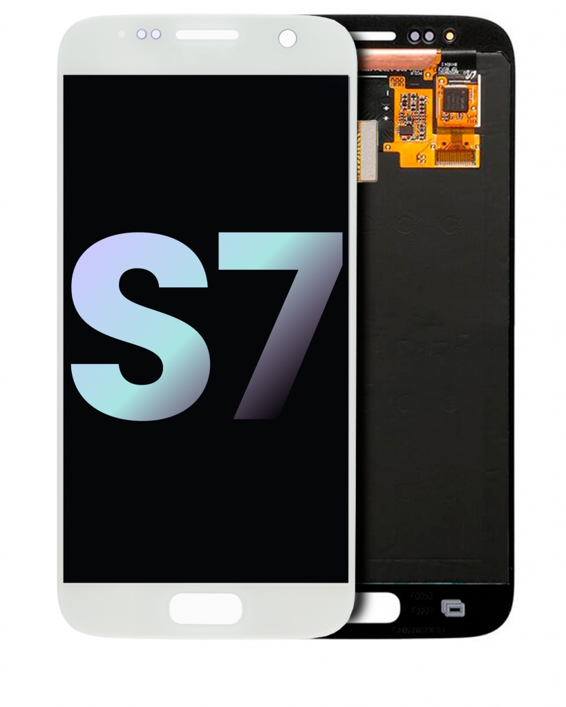 OLED Assembly Without Frame For Samsung Galaxy S7 (Service Pack) (White Pearl)