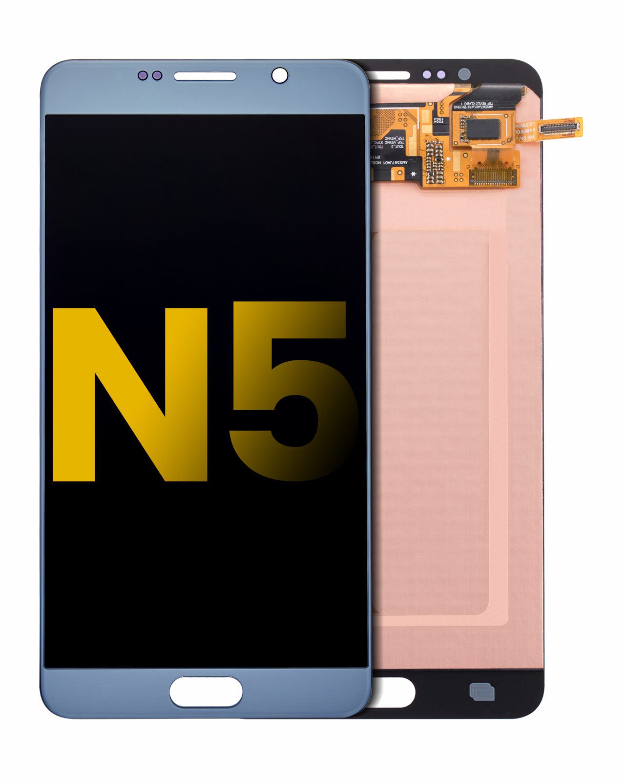 OLED Assembly Without Frame For Samsung Galaxy Note 5 (Refurbished) (Silver Titan)