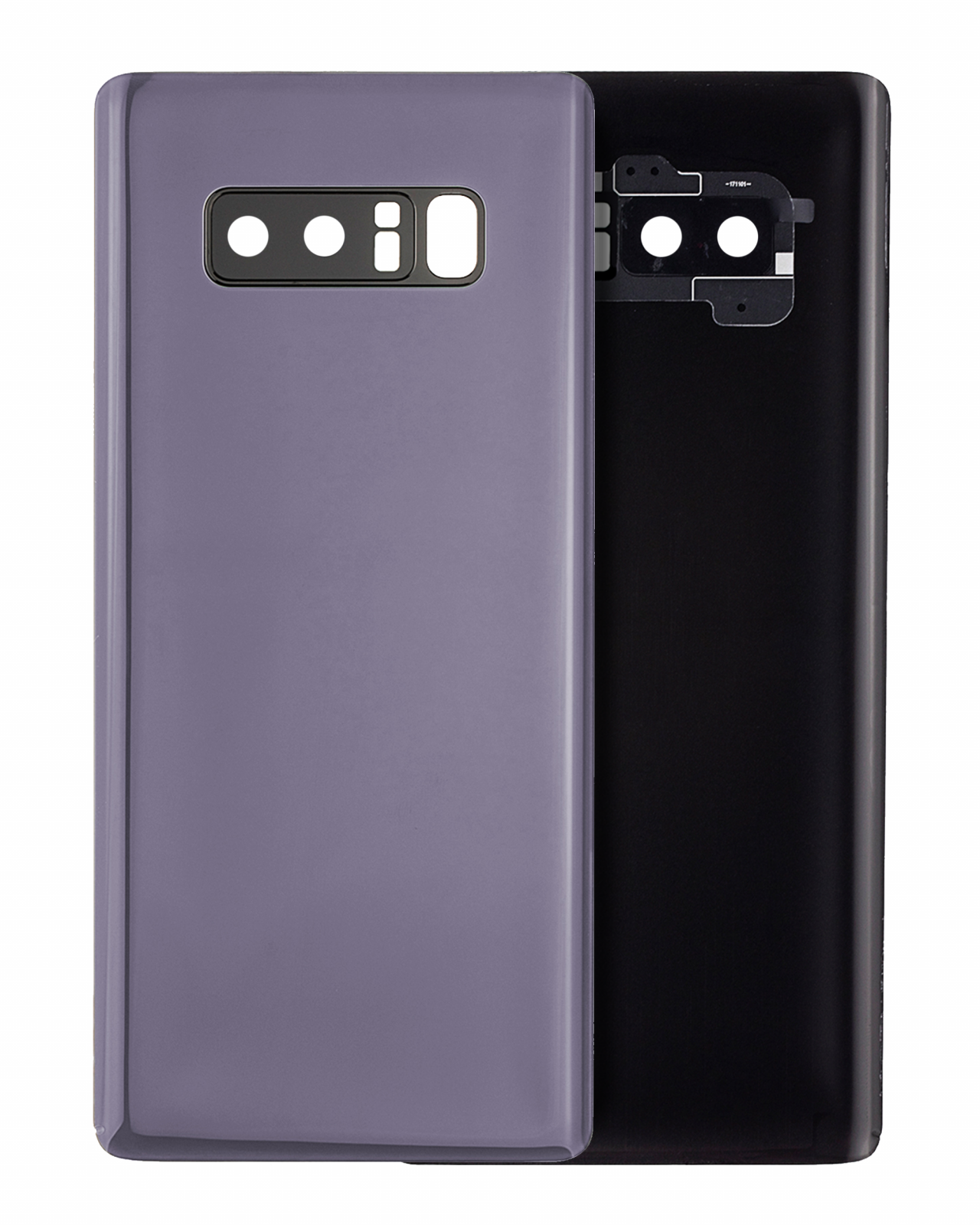 Back Cover Glass With Camera Lens For Samsung Galaxy Note 8 (Service Pack) (Orchid Gray)
