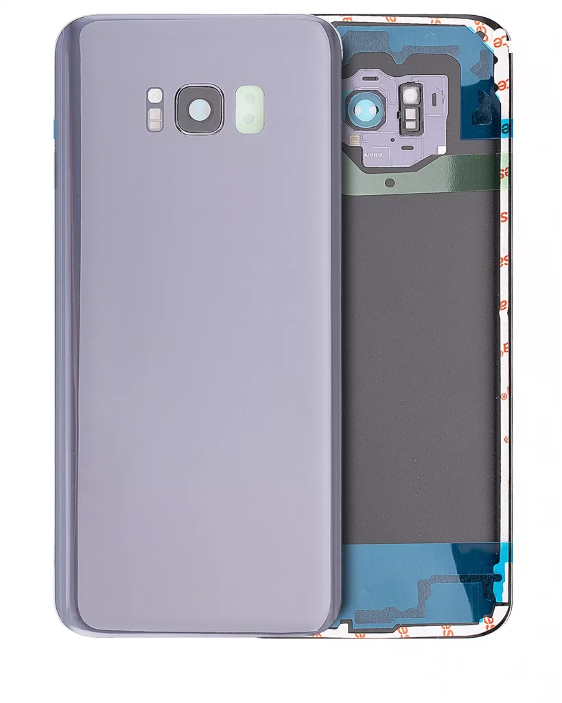 Back Cover Glass With Camera Lens For Samsung Galaxy S8 Plus (Service Pack) (Orchid Gray)