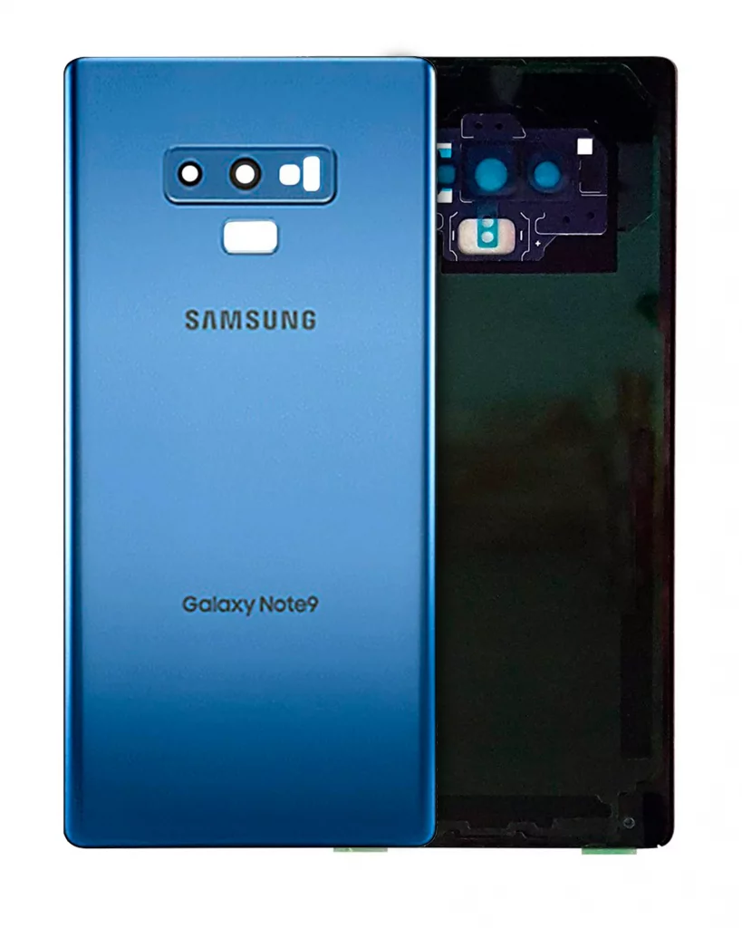 Back Cover Glass With Camera Lens For Samsung Galaxy Note 9 (Service Pack) (Ocean Blue)