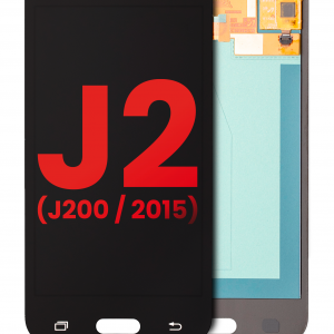 OLED Assembly Without Frame For Samsung Galaxy J2 (J200 / 2015) (Aftermarket Plus) (Black)
