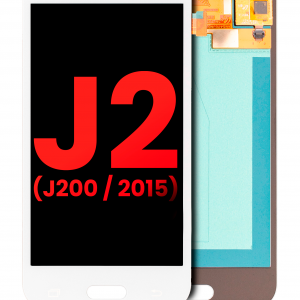 OLED Assembly Without Frame For Samsung Galaxy J2 (J200 / 2015) (Aftermarket Plus) (White)