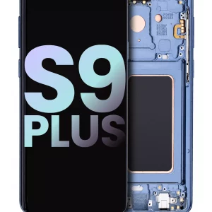 OLED Assembly With Frame For Samsung Galaxy S9 Plus (Service Pack) (Coral Blue)
