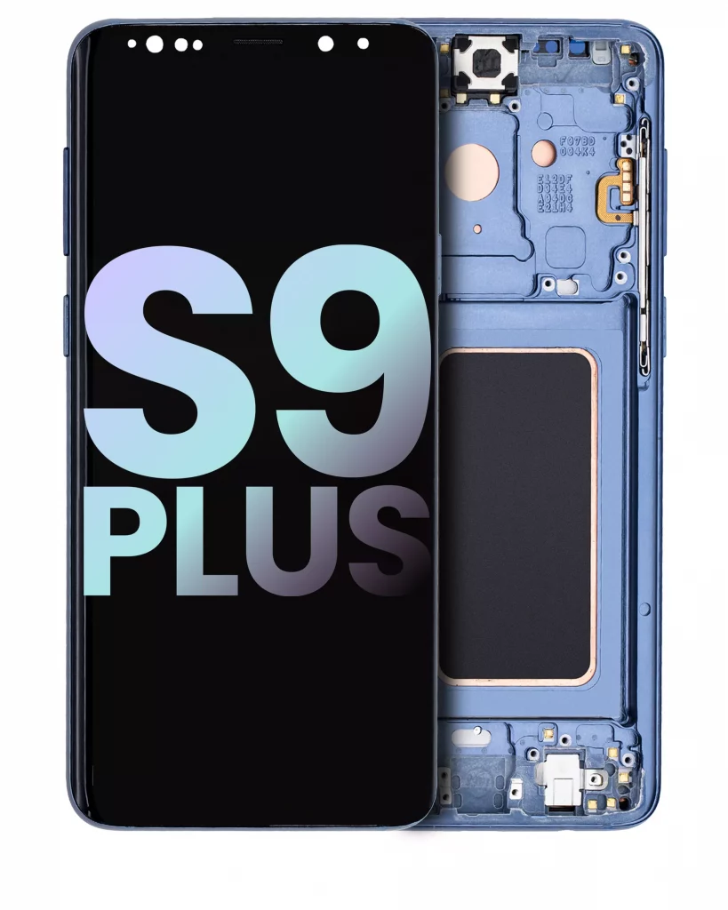 OLED Assembly With Frame For Samsung Galaxy S9 Plus (Service Pack) (Coral Blue)