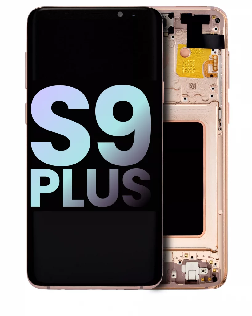 OLED Assembly With Frame For Samsung Galaxy S9 Plus (Service Pack) (Sunrise Gold)
