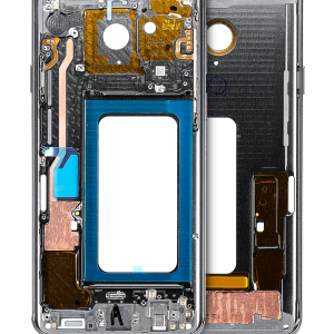 Mid-Frame Housing For Samsung Galaxy S9 Plus (With SmallParts) (Gray Frame)