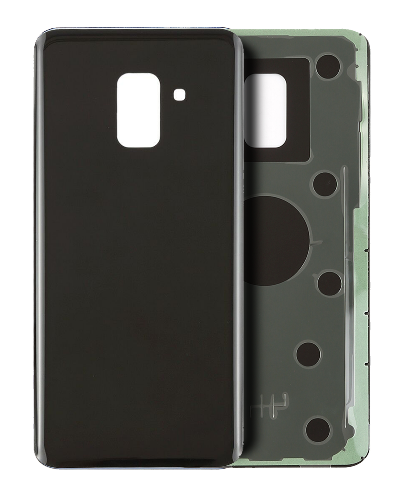 Back cover Glass For Samsung Galaxy A8 (A530 / 2018) (Black)
