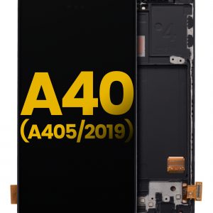 OLED Assembly With Frame For Samsung Galaxy A40 (A405 / 2019) (Refurbished) (All Colors)