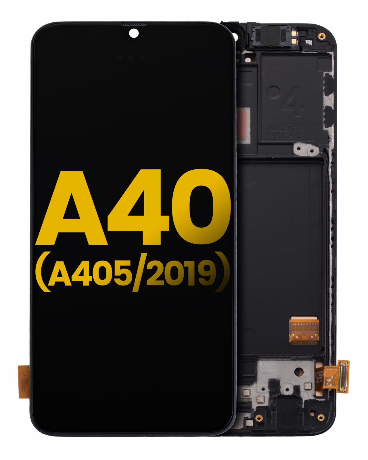 OLED Assembly With Frame For Samsung Galaxy A40 (A405 / 2019) (Refurbished) (All Colors)