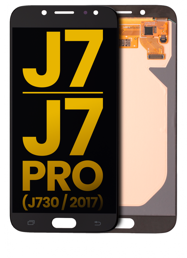 OLED Assembly Without Frame For Samsung Galaxy J7 / J7 Pro (J730 / 2017) (Refurbished) (Black)