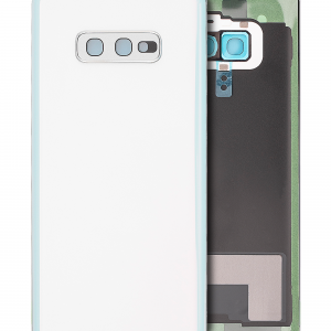 Back cover Glass With Camera Lens For Samsung Galaxy S10E (Service Pack) (Prism White)
