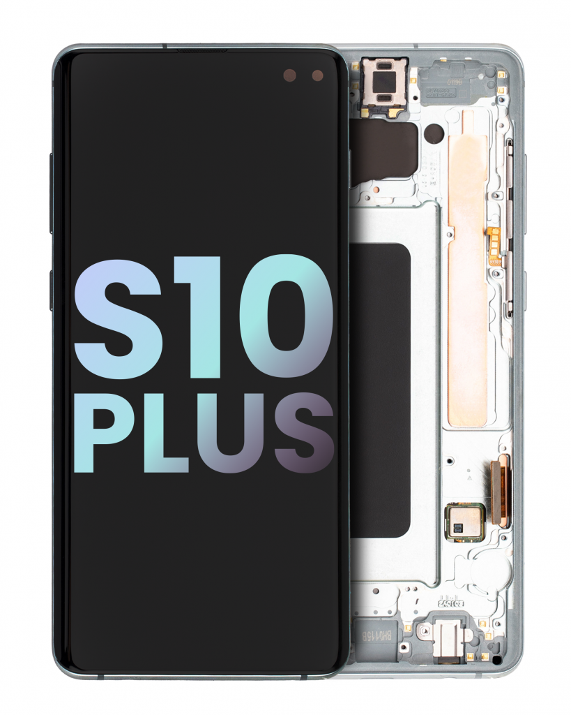 OLED Assembly With Frame For Samsung Galaxy S10 Plus (Service Pack) (Prism Green)
