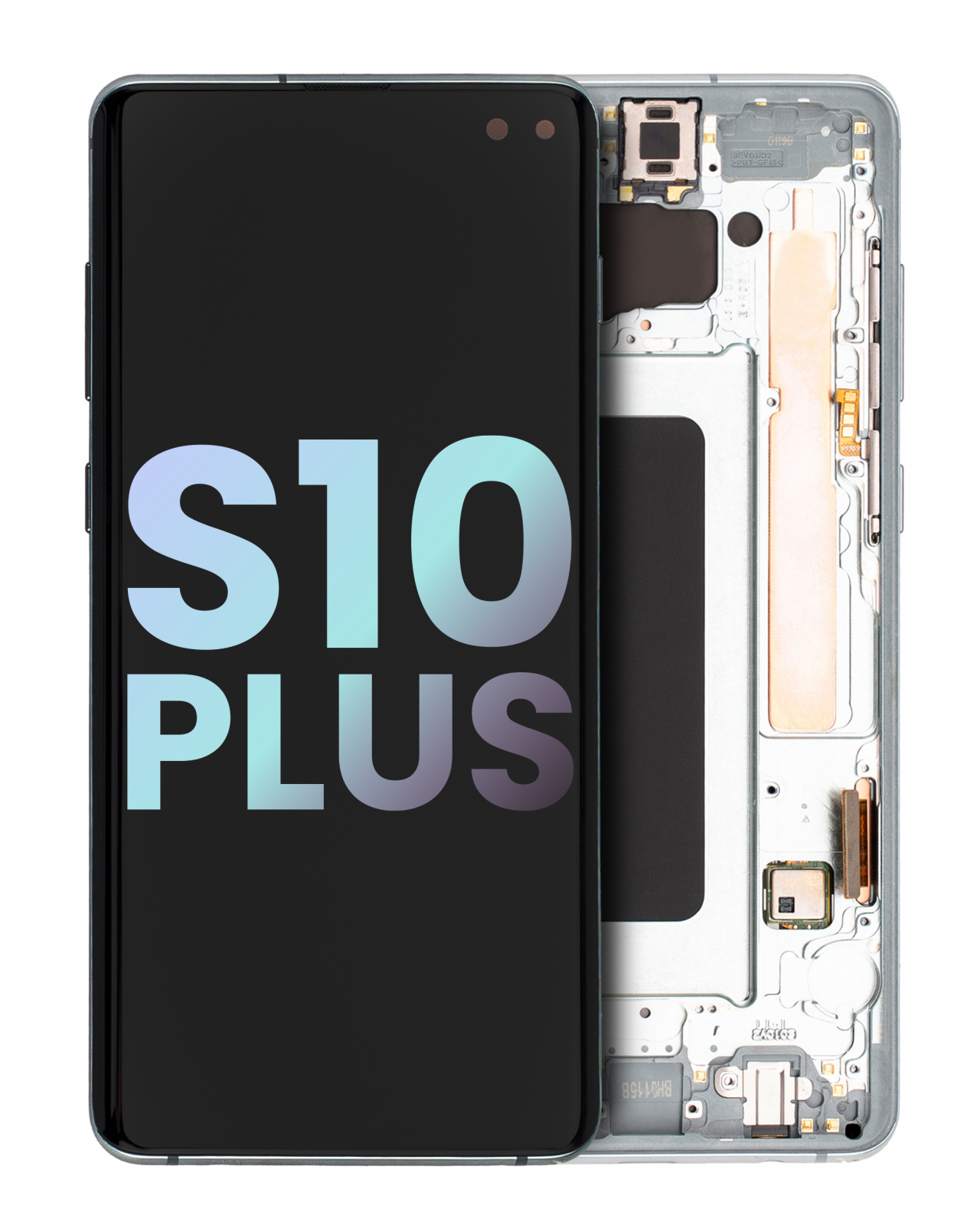 OLED Assembly With Frame For Samsung Galaxy S10 Plus (Service Pack) (Prism Green)