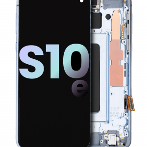 OLED Assembly With Frame For Samsung Galaxy S10E (Service Pack) (Prism Blue)