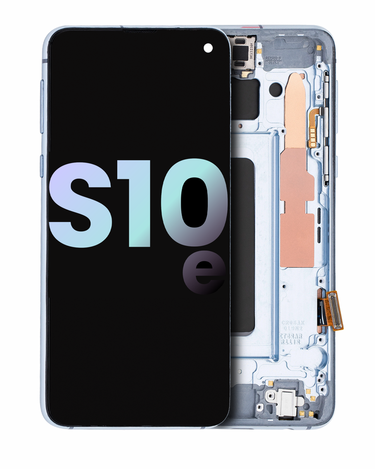 OLED Assembly With Frame For Samsung Galaxy S10E (Service Pack) (Prism Blue)