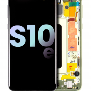 OLED Assembly With Frame For Samsung Galaxy S10E (Service Pack) (Canary Yellow)