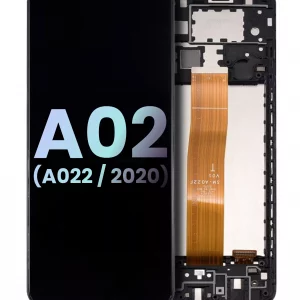 LCD Assembly With Frame For Samsung Galaxy A02 (A022 / 2022) (Service Pack) (All Colors)