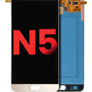 OLED Assembly Without Frame For Samsung Galaxy Note 5 (Aftermarket Plus) (Gold Platinum)