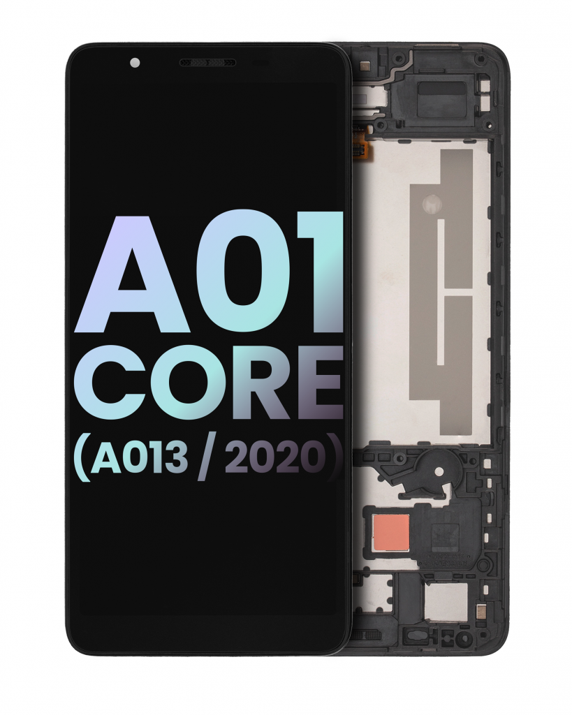 LCD Assembly With Frame For Samsung Galaxy A01 Core (A013 / 2020) (Service Pack) (All Colors)